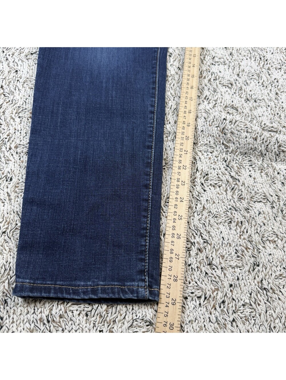 Levi's 721 High Rise Skinny Jeans - Blue - Womens size 20W -M- Used - Picture 5 of 9